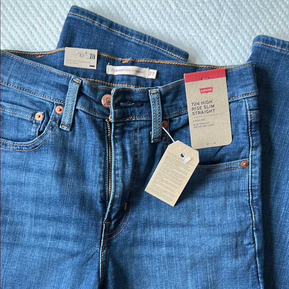 Levi 724 High Rise Slim Straight